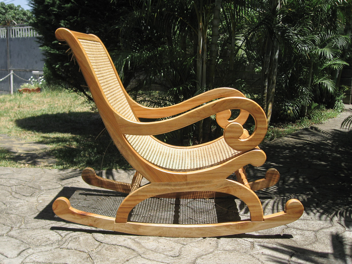 Fauteuil créole en camphre