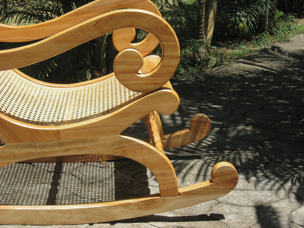 Fauteuil créole en camphre