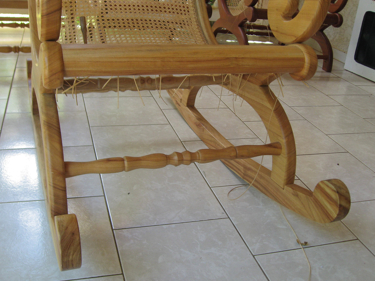 Fauteuil créole en camphre