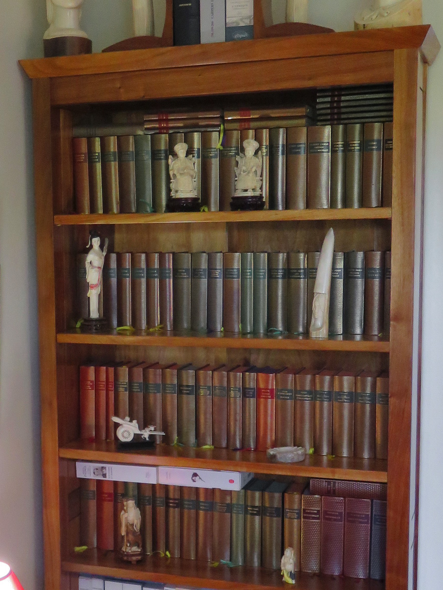 Bibliothèque en tamarin