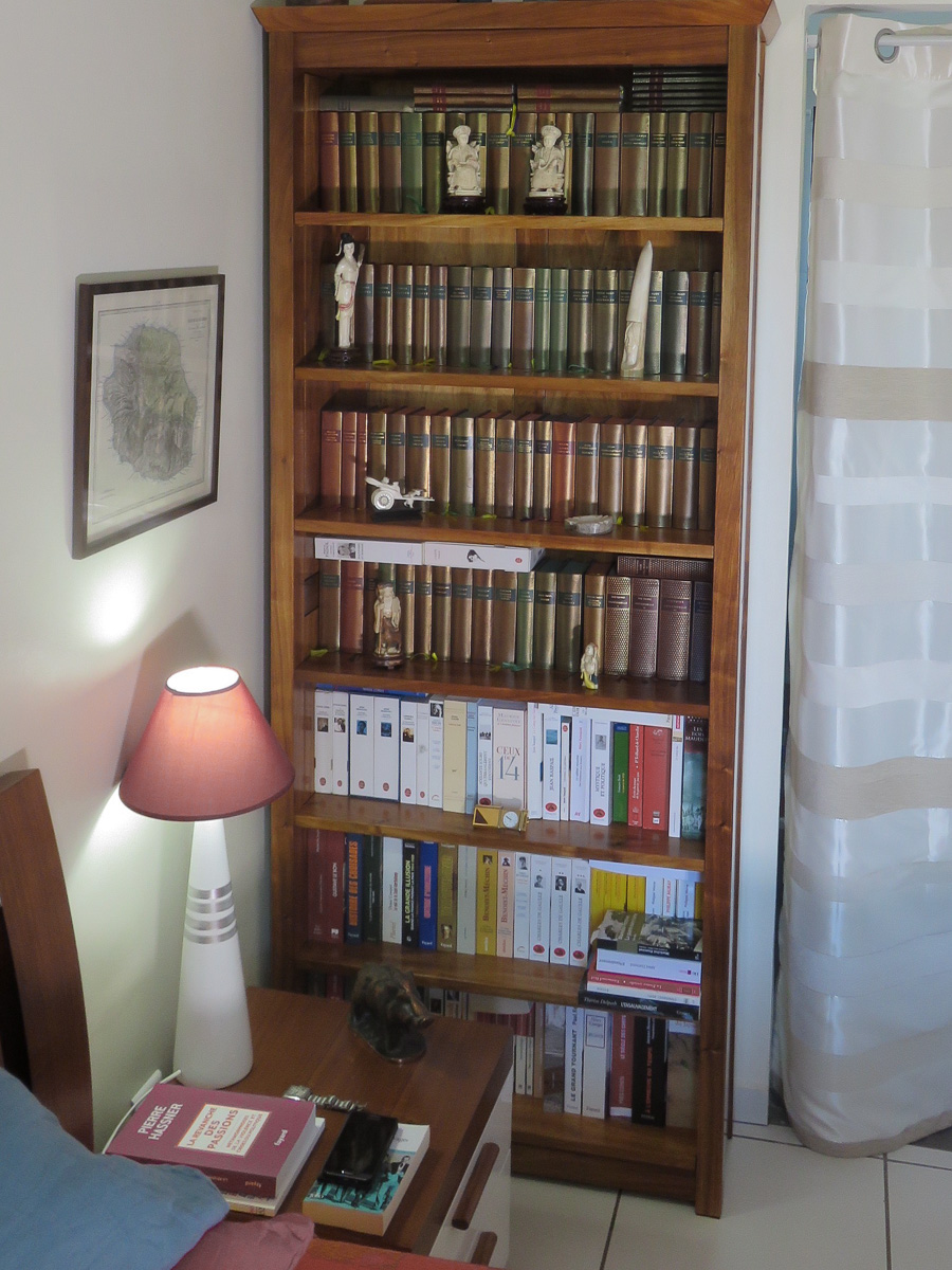 Bibliothèque en tamarin