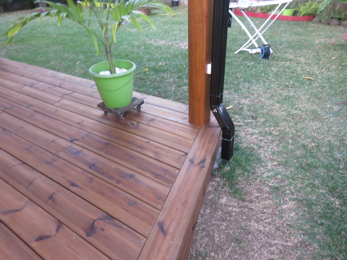 Varangue en pin
