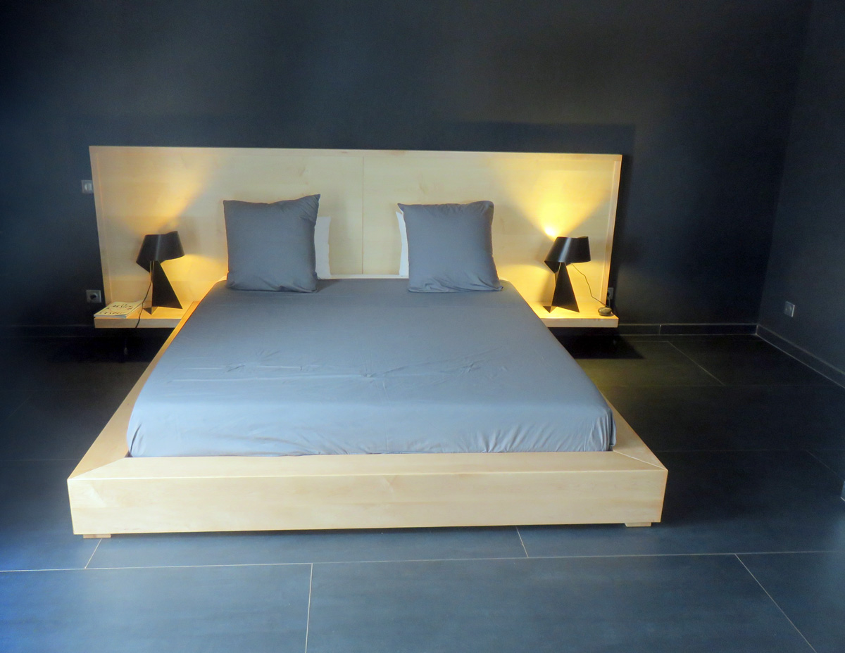 Chambre en érable massif