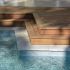Terrasse piscine en ipé