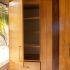 Dressing en iroko et palissandre de Madagascar