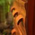 Commode galbée en iroko et kossipo