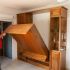 Lit cage en umbila massif