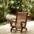 Petit fauteuil créole en camphre