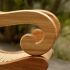 Petit fauteuil créole en camphre
